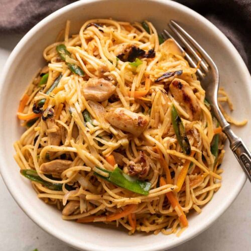 Stir Fry Noodles with Veggies V