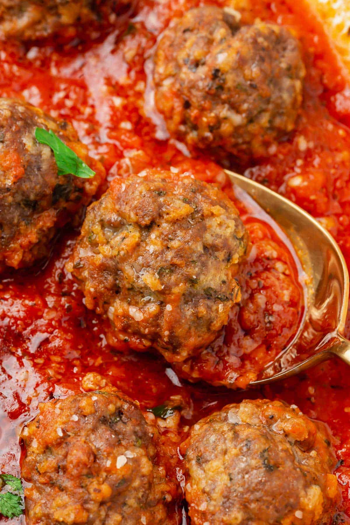 Beef Meatballs Marinara with Roast Veggies GF K 4 SERVINGS